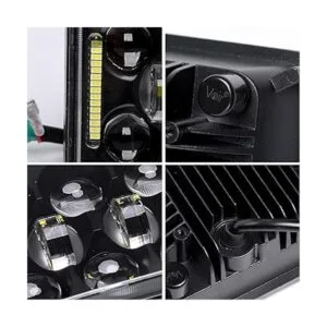 COWONE Faros delanteros LED rectangulares de repuesto para_3