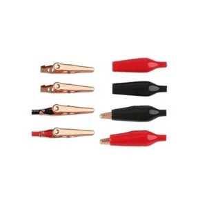 DROK Pinzas de cocodrilo eléctricos 10 piezas de cables_3