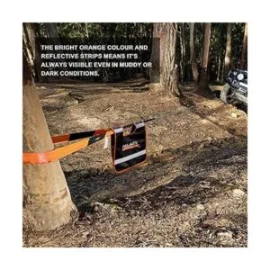 ALLTOP 4 x 4 Amortiguador de cabrestante banda reflectante_4