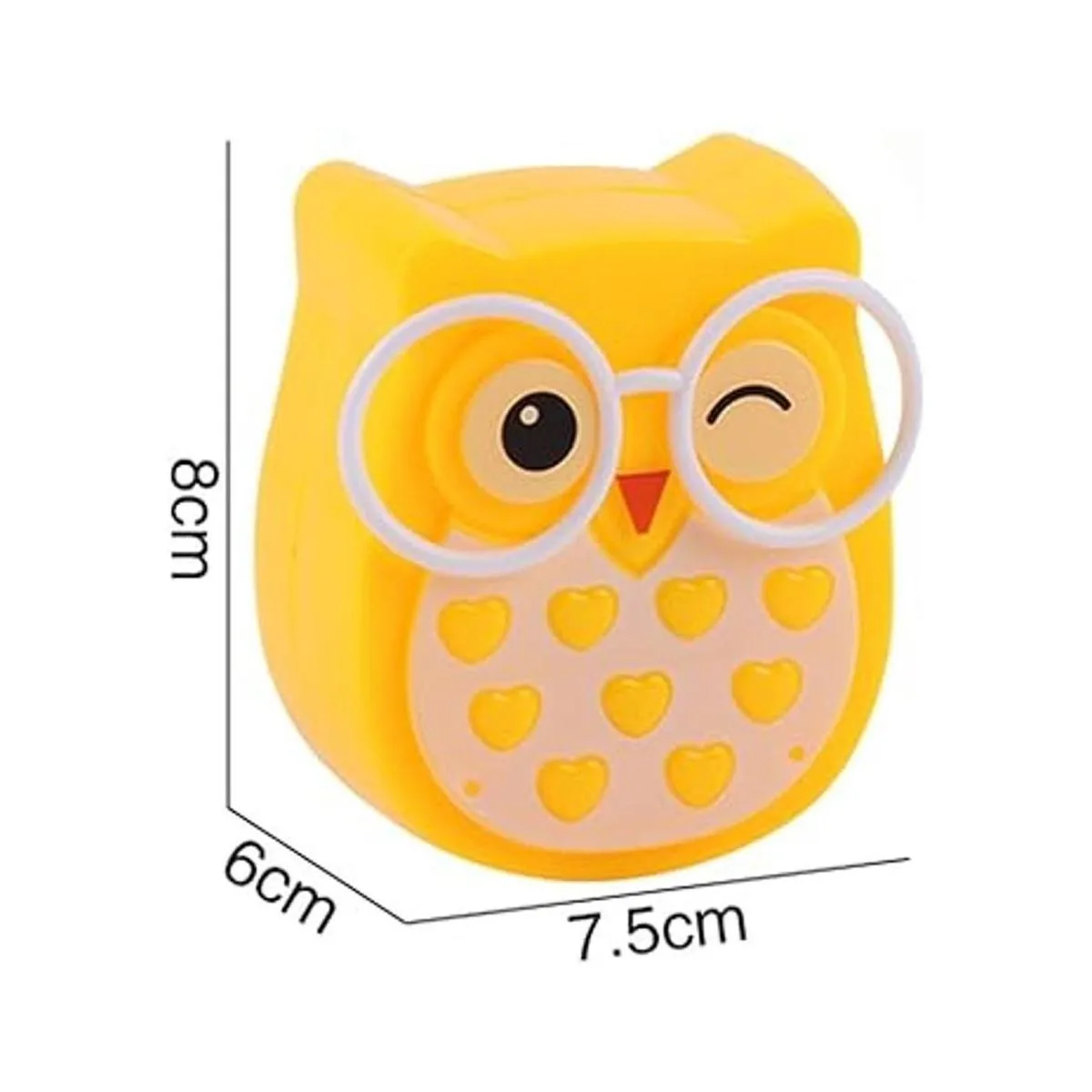 2 luces LED con forma de búho para niños Lámpara de_3