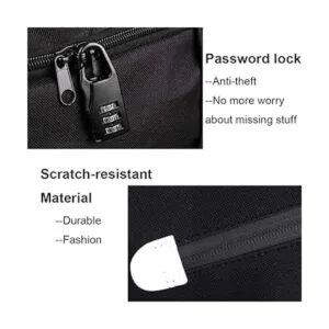 FLYMEI Mochila luminosa de anime para niños mochila para_6