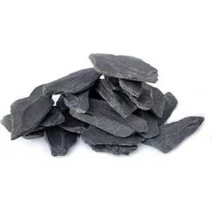 Piedra de pizarra natural de 3 a 5 pulgadas para jardín en_1