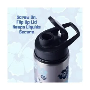 Silver Buffalo Botella de agua de Lilo y Stitch de Disney_4