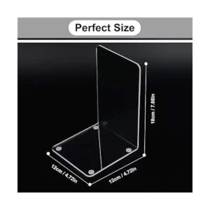 MerryNine Sujetalibros de plástico acrílico para_2