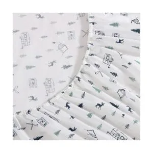 Eddie Bauer Home Juego de sábanas de percal 100_6