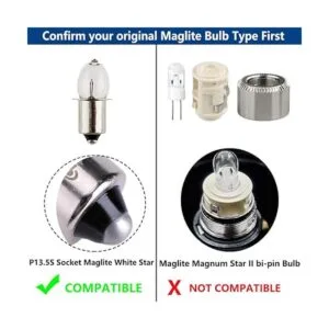 LudoPam Conversión de bombilla LED Ugrade para linterna_2