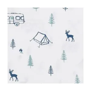 Eddie Bauer Home Juego de sábanas de percal 100_3