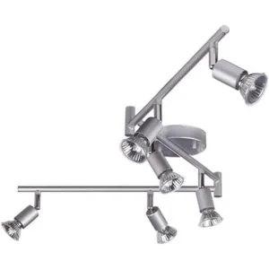 Globe Electric Iluminación con luces de riel Plateado_4