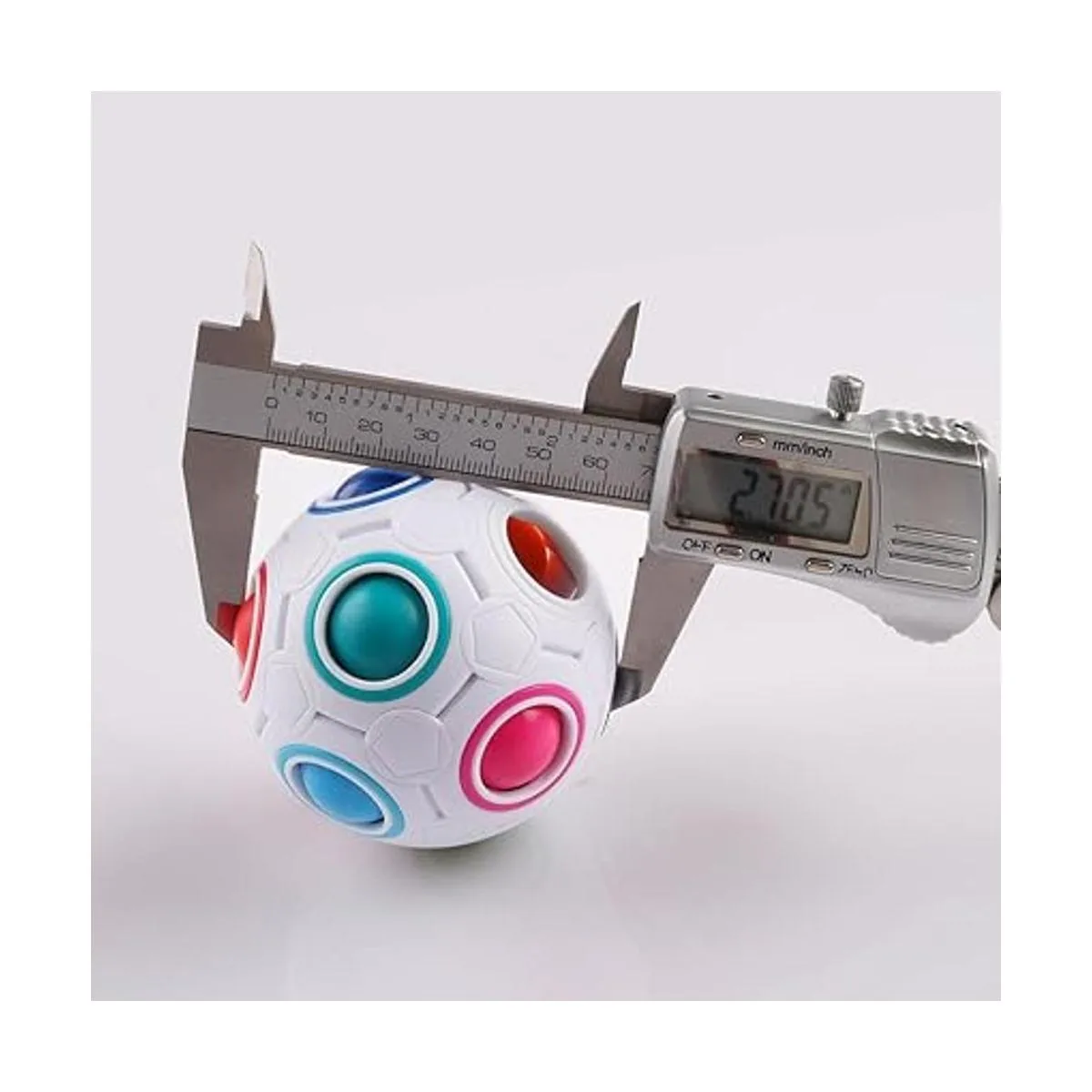 Coogam Juego de 2 bolas de rompecabezas de arcoíris con_4