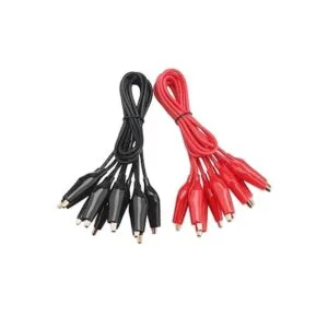 DROK Pinzas de cocodrilo eléctricos 10 piezas de cables_4