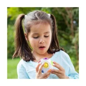 Coogam Juego de 2 bolas de rompecabezas de arcoíris con_5