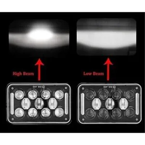 COWONE Faros delanteros LED rectangulares de repuesto para_5