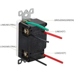 LEOD Toma GFCI de 15 A 125 V TRresistente a_6