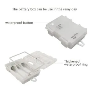 Paquete de 2 mini luces con pilas luces LED de interior_4