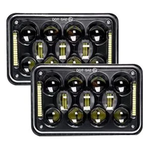 COWONE Faros delanteros LED rectangulares de repuesto para_1