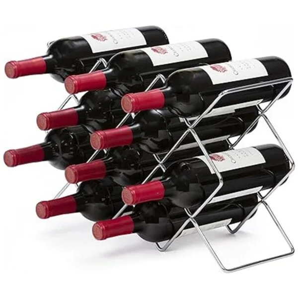 Mango Steam Estante de vino para encimera de 10 botellas_1