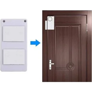 HENDUN Alarma de puerta inalámbrica con control remoto_2