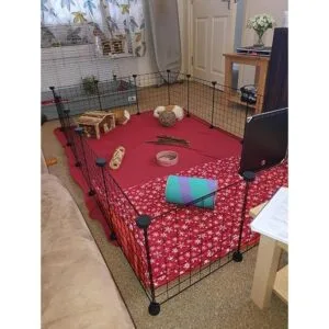 LANGXUN Paneles para mascotas organizador de cubos de_6
