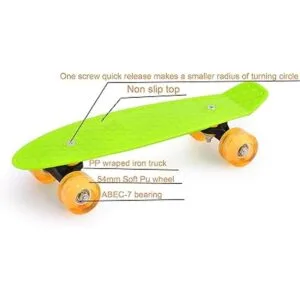 Cyboard 17 pulgadas x 5 pulgadas mini monopatín mini_2