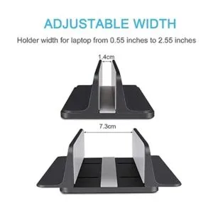 JARLINK Soporte vertical para laptop soporte ajustable_2