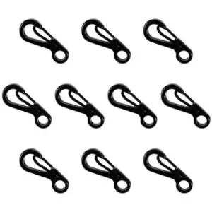 Paracord Planet 10PCS Mini SF llavero mosquetón cierre_1