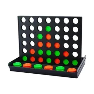 Juego de 4 juegos de mesa clásicos de cuatro filas en una_1