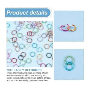 PH PandaHall 8400 anillos de aluminio para saltar de 0.236_4