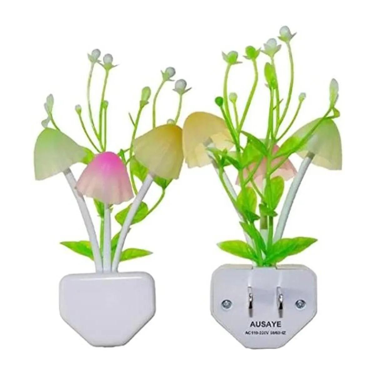 Paquete de 2 luces LED con sensor de luz nocturna_1