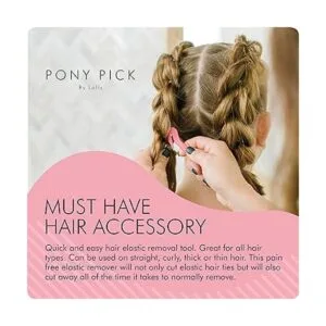 THE PONY PICK By Lolly Cortador de bandas elásticas de_4