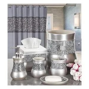 Creative Scents Set de níquel cepillado plateado_2