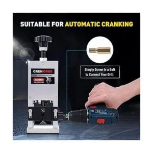 CREWORKS Máquina peladora manual de alambre de desecho_2