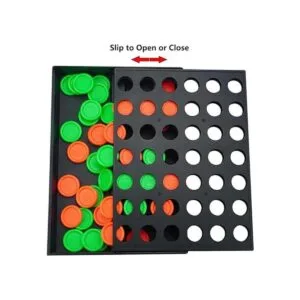 Juego de 4 juegos de mesa clásicos de cuatro filas en una_5