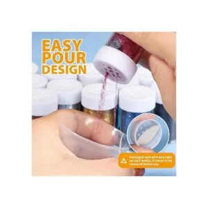 Brillantina Teenitor Fine Glitterer para slime arte y_4