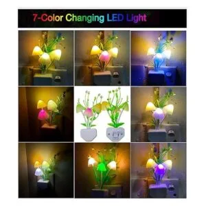 Paquete de 2 luces LED con sensor de luz nocturna_2