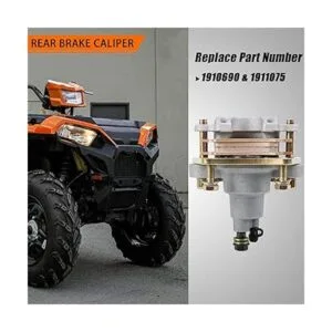 JDMSPEED Pinza de freno trasera de repuesto para Polaris_2