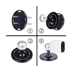 Haoyou Dropcessories Soporte de techo para Arlo Pro Arlo_6