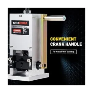 CREWORKS Máquina peladora manual de alambre de desecho_4