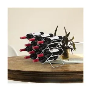 Mango Steam Estante de vino para encimera de 10 botellas_2