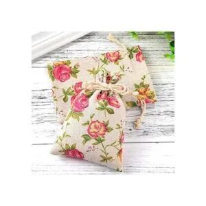 Pangda Paquete de 30 bolsas pequeñas con cordón de rosa de_5