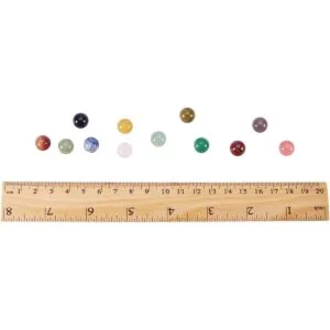 NBEADS 100 cuentas de piedras preciosas naturales sin_4