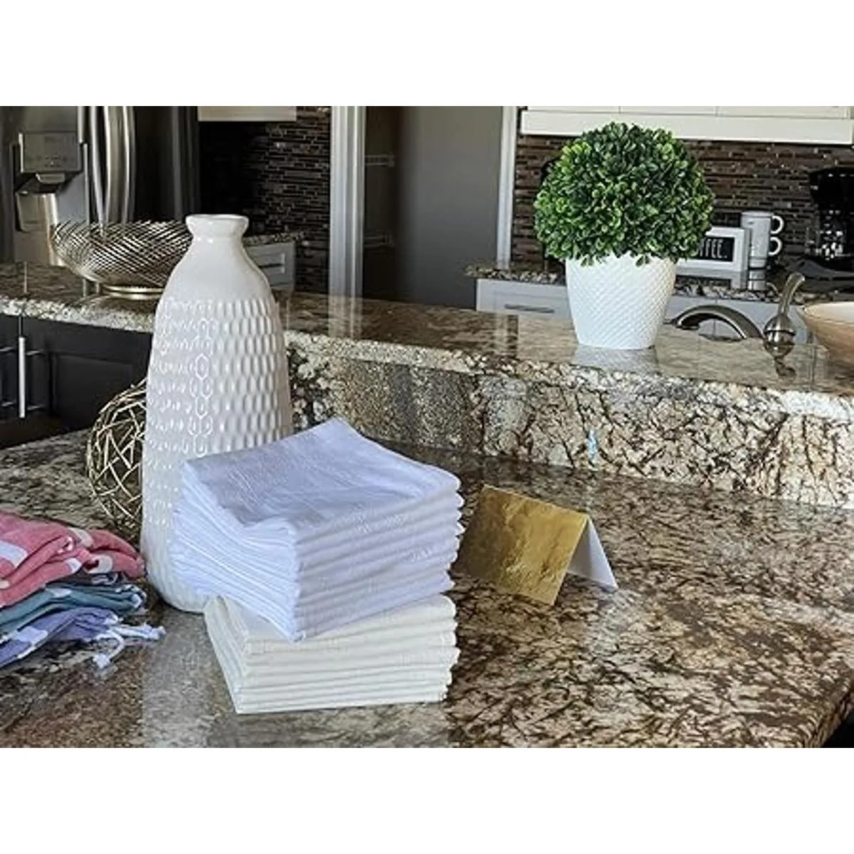 Paquete de 10 toallas de cocina para saco de harina_4