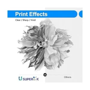 SuperInk Paquete de 4 cartuchos de tóner compatibles para_5