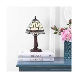 JONATHAN Y JYL8016A Lámpara de mesa LED estilo Tiffany de_2