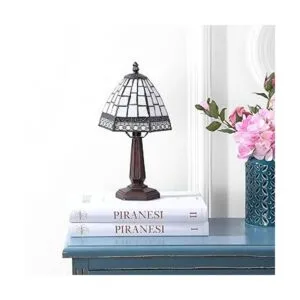 JONATHAN Y JYL8016A Lámpara de mesa LED estilo Tiffany de_3