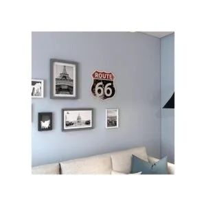 HANTAJANSS Route Señal retro para decoración de pared 66_5