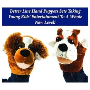 Better Line Juego de 5 piezas de marionetas de mano de_6