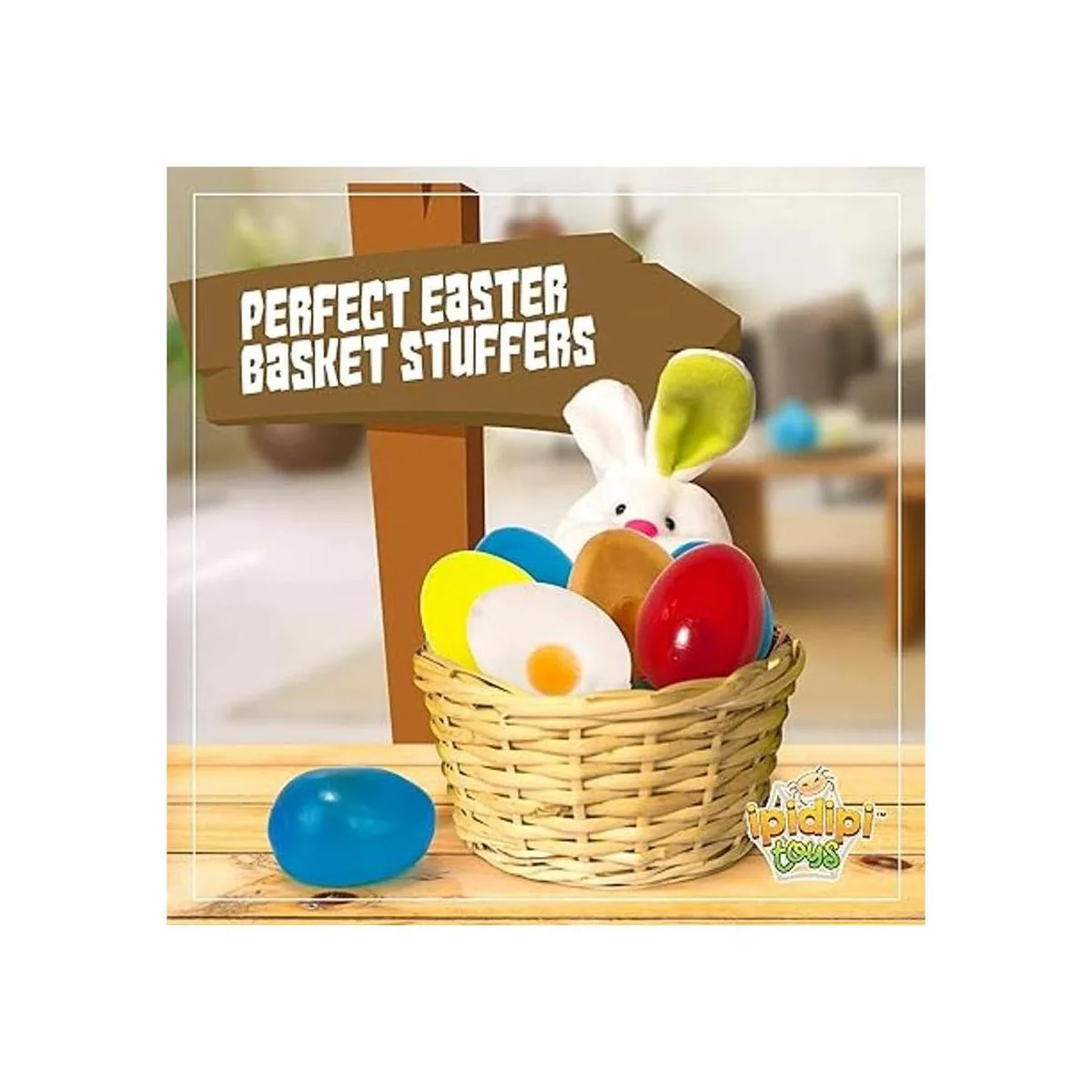 Juguetes esponjosos coloridos para huevos y palillos_4