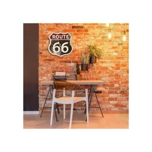 HANTAJANSS Route Señal retro para decoración de pared 66_4