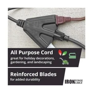 Cable de extensión resistente al aceite negro de 25 pies_3