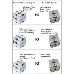 Cubo de aleación de aluminio Lifidea Cubo Infinito de_4